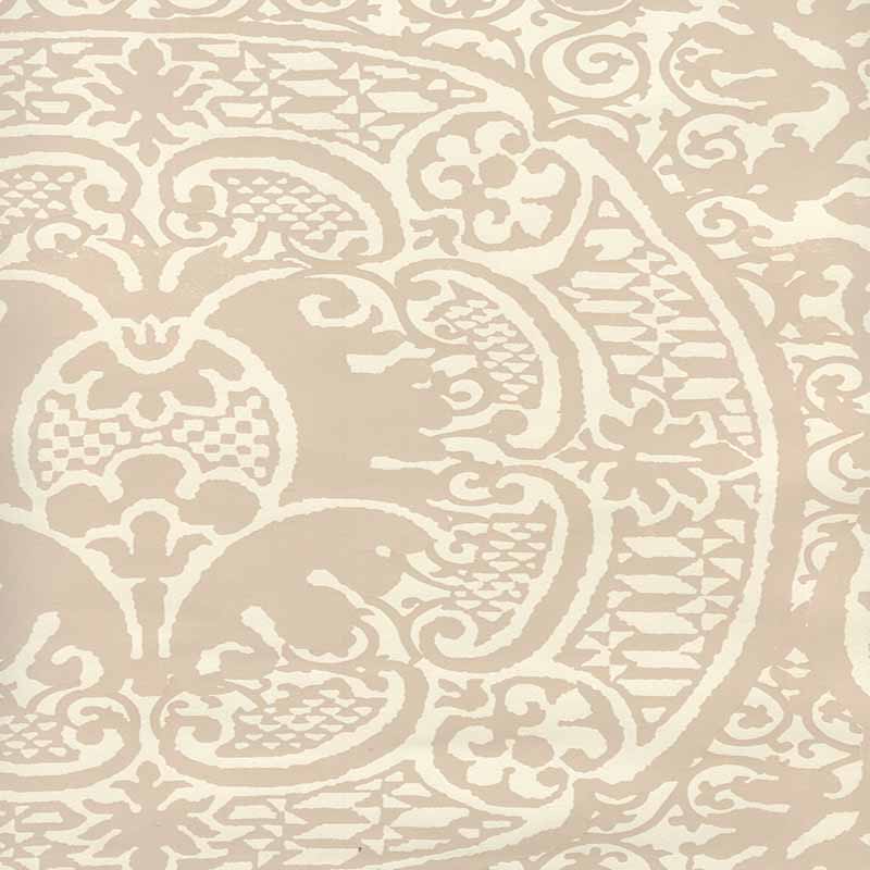 Quadrille Veneto Pumice Wallpaper Sample 352000W-06OWP