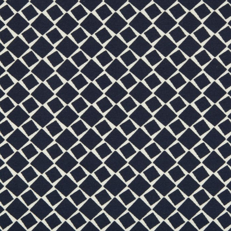 Kravet Design Diamondedge Navy Fabric Sample 35356.50.0