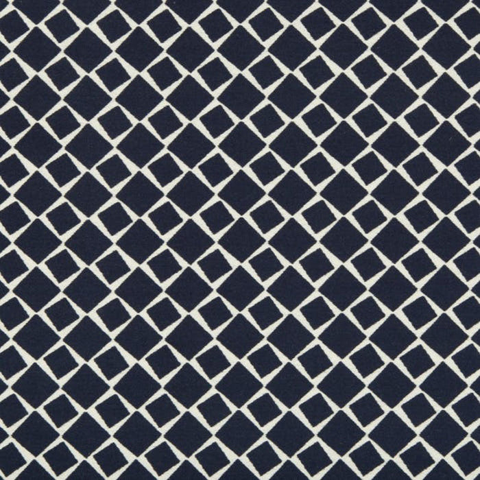 Kravet Design Diamondedge Navy Fabric Sample 35356.50.0