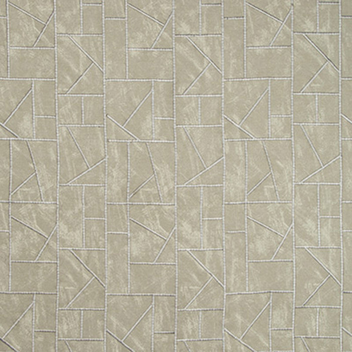 Kravet Couture Bamboo Stitch Platinum Fabric Sample 35416.11.0