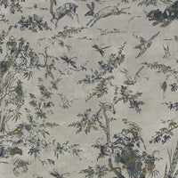 Jim Thompson Arun  Antique Teal Wallpaper JT021021002