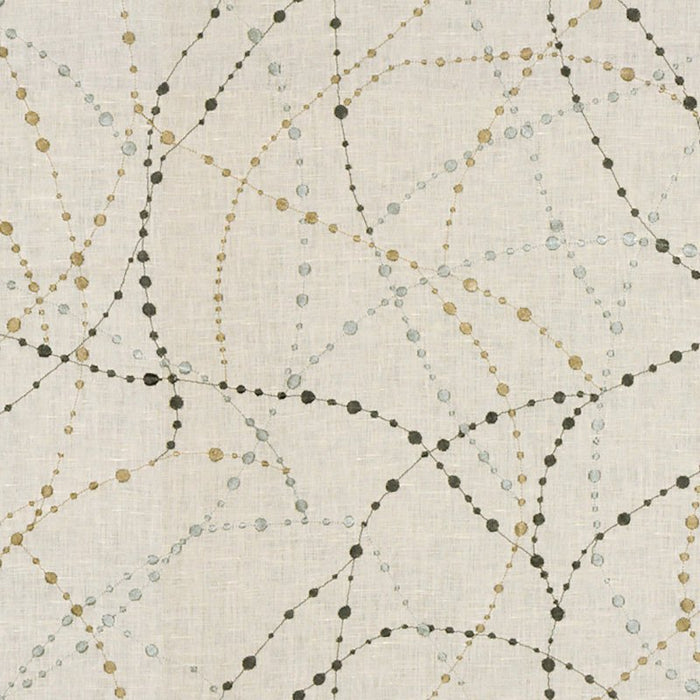 Kravet Design Star Gazer Black Opal Fabric Sample 3715.1611.0