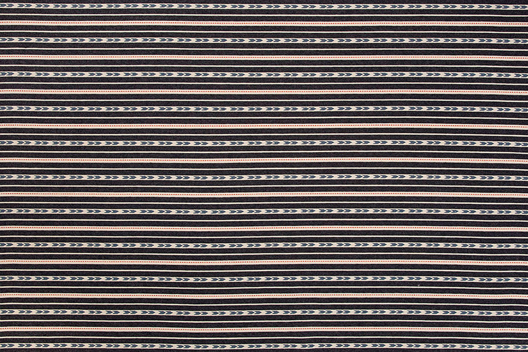 Christopher Farr Bow and Arrow Indigo Fabric
