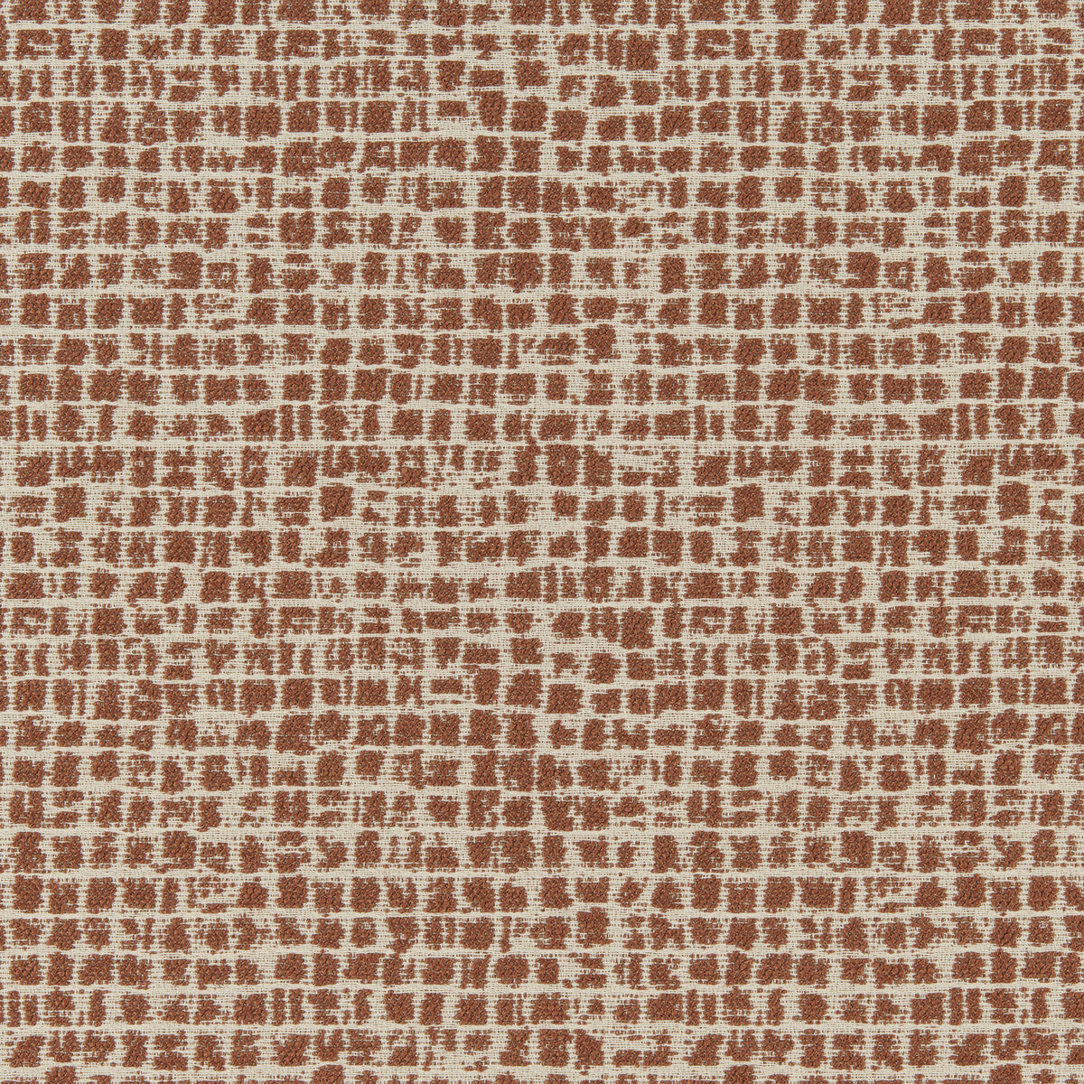 Kravet Contract Zen Grid Clay Fabric Sample 37365.24.0