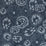Kravet Couture Erizo De Mar Indigo Fabric 37632.5.0
