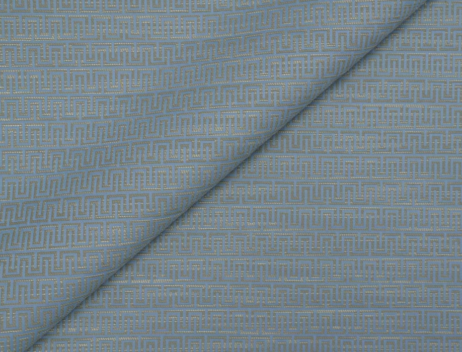 Jim Thompson Parnassus Mineral Blue Fabric Sample JT013777008