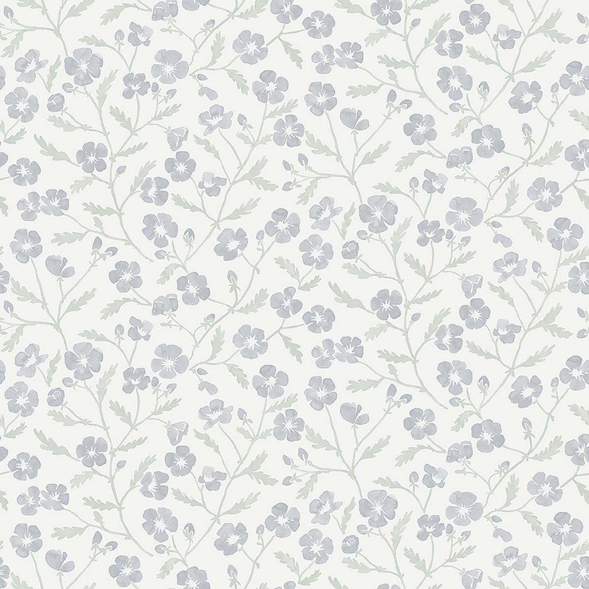Schumacher Mira Slate Wallpaper Sample 3966