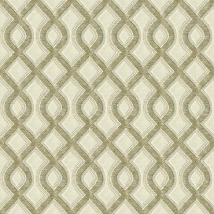Kravet Couture Acclaimed Platinum Fabric Sample 3967.11.0