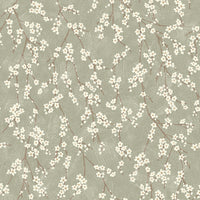 Schumacher Alice Sage Wallpaper 3978