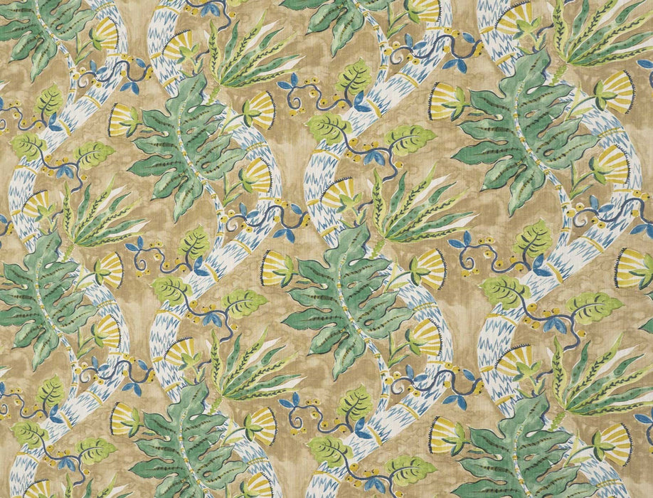 No.9 Thompson Marine Flower Sand Fabric Sample N9012328003