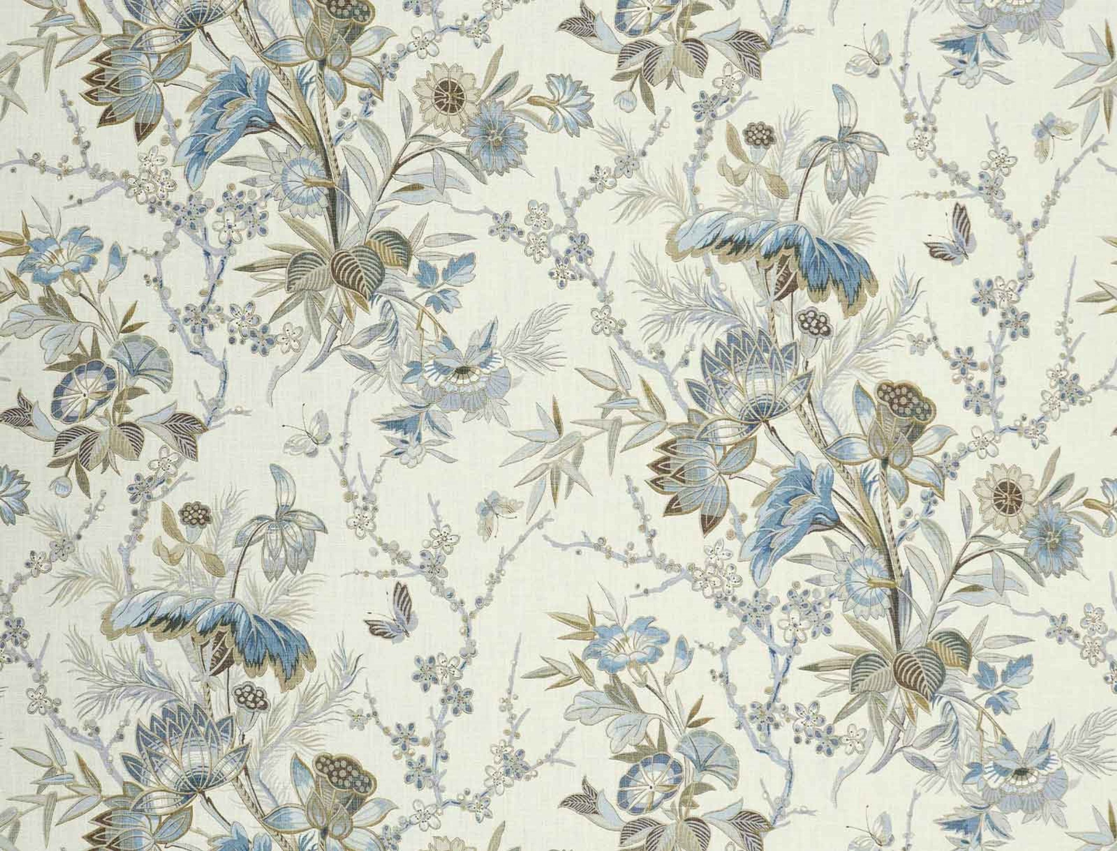 Jim Thompson Kinabalu Ocean Air Fabric Sample JT013856001