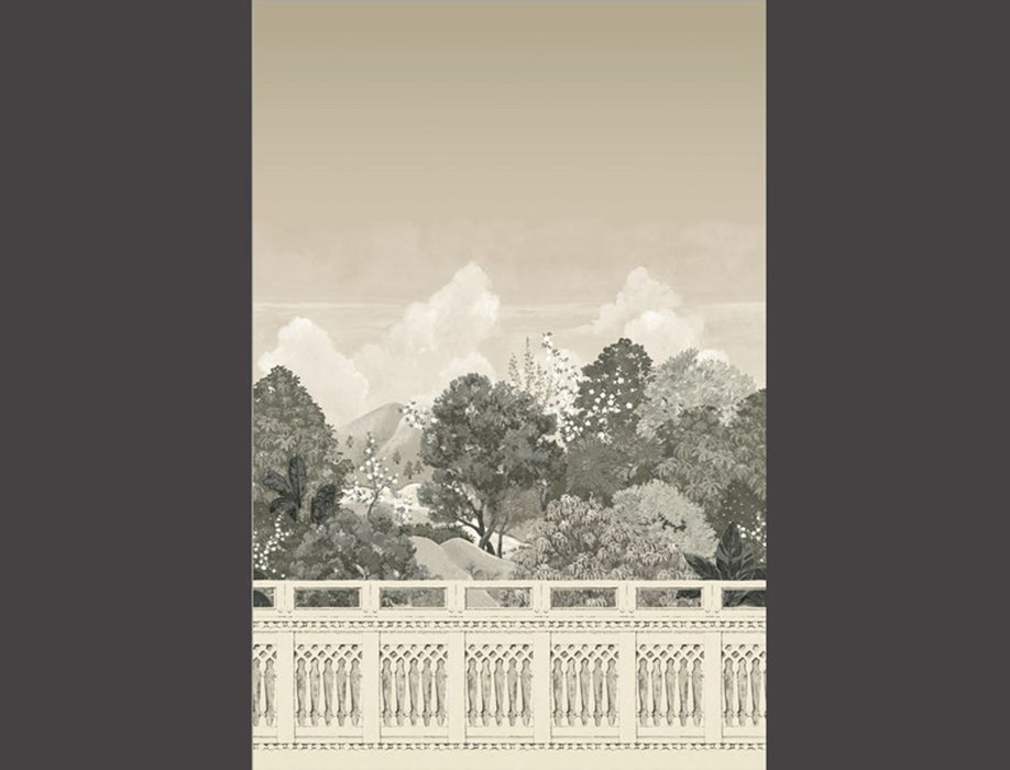 No.9 Thompson Secret Garden  Sepia Wallpaper N9021028001