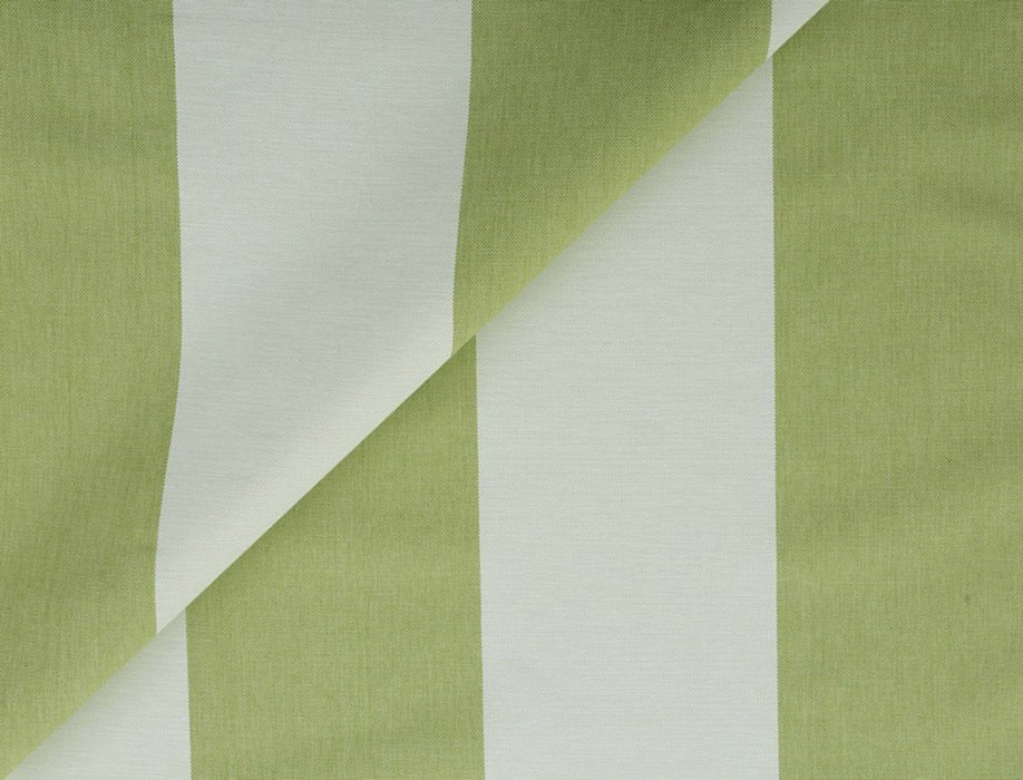No.9 Thompson Big Stripe Meadow White Fabric N9012227003