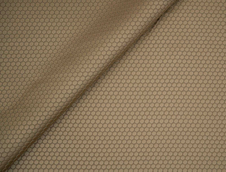 Jim Thompson Honeycomb Antique Brass Fabric Sample JT013852004