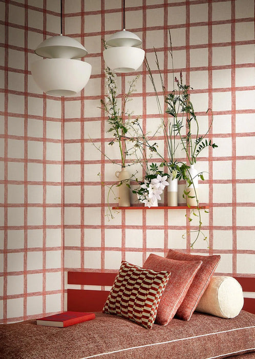 Pierre Frey Mora Fusain Wallpaper Sample FP227003