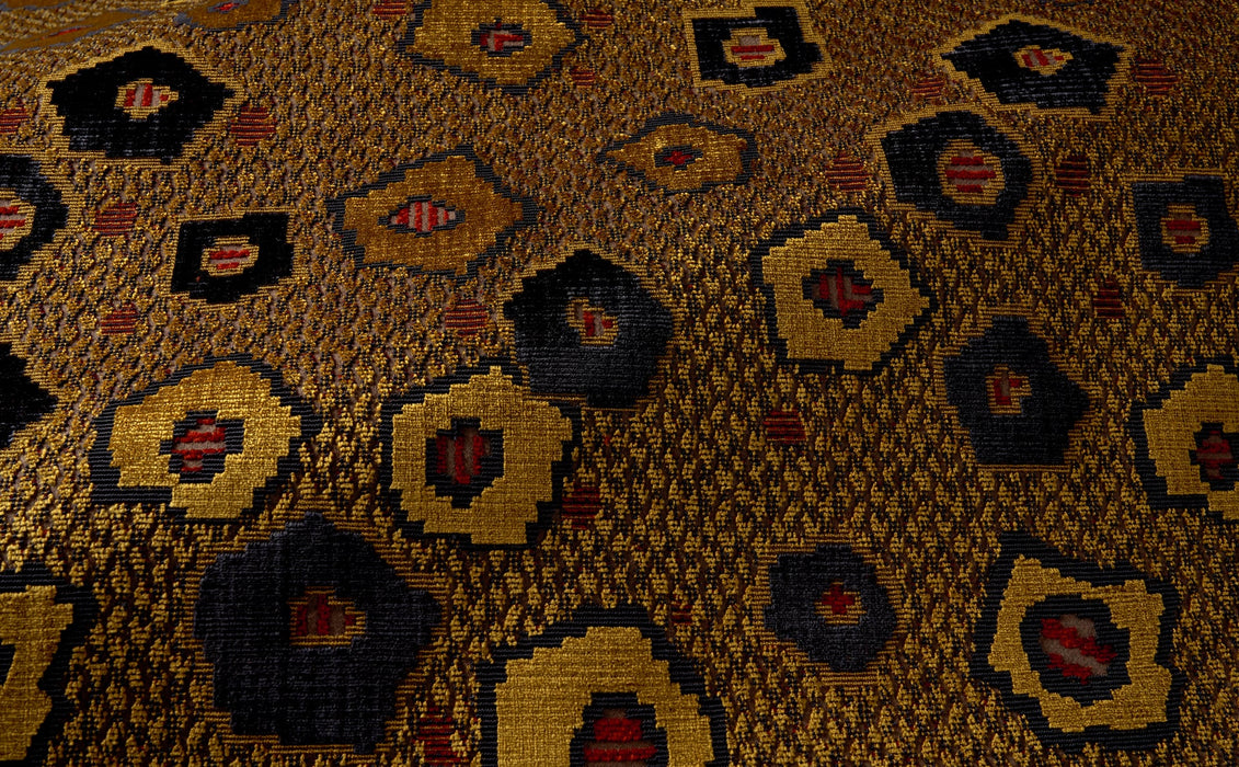 Fadini Borghi Pitti Marrone Dorato Fabric I6661001