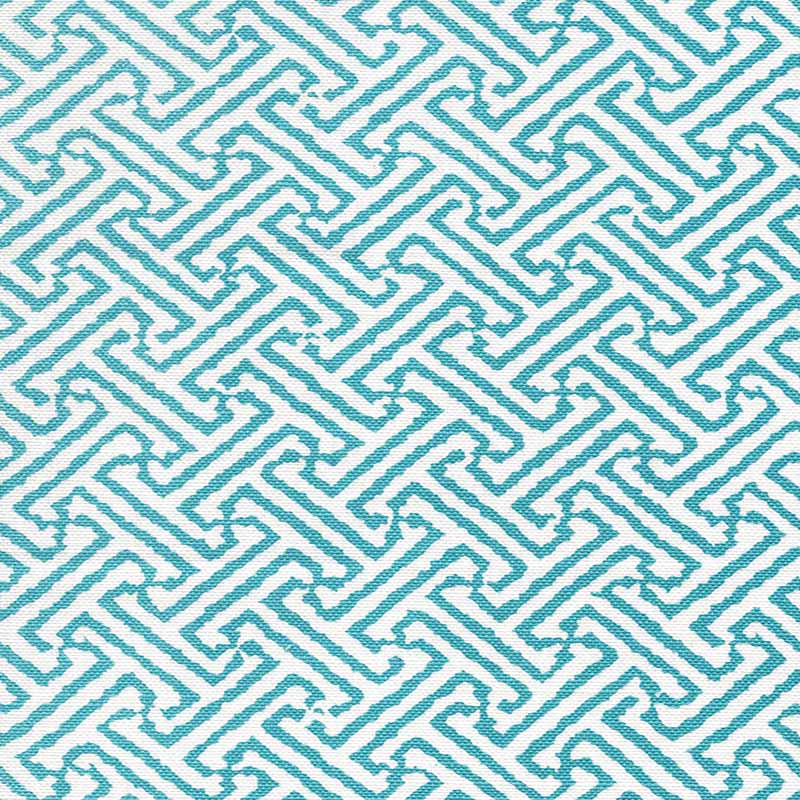 China Seas Java Java Peacock Fabric Sample 4010-24