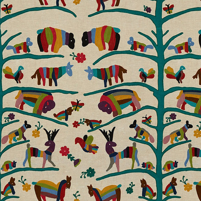 Kravet Design Prairie Coteau Pinata Fabric Sample 4011.316.0
