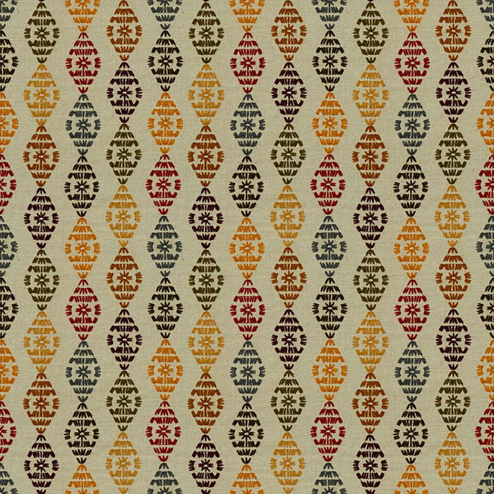 Kravet Design Soojini Knots Harvest Fabric Sample 4012.416.0