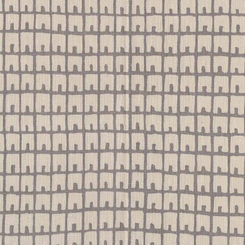 China Seas Fez Background Steel Gray Fabric 4040-03