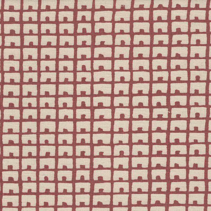 China Seas Fez Background Rust Fabric 4040-04