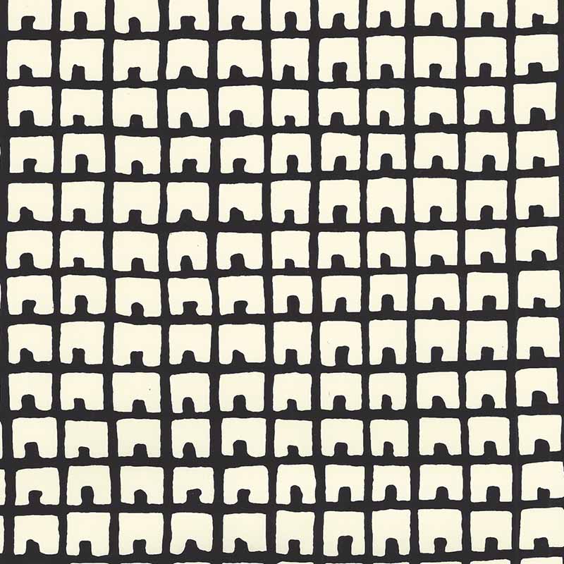 China Seas Fez Background Black Wallpaper Sample 4040-10WP
