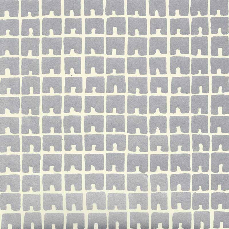 China Seas Fez Ii Silver Metallic Wallpaper Sample 4045-06WP