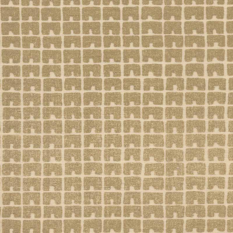 China Seas Fez Ii Gold Metallic Fabric Sample 4045-07