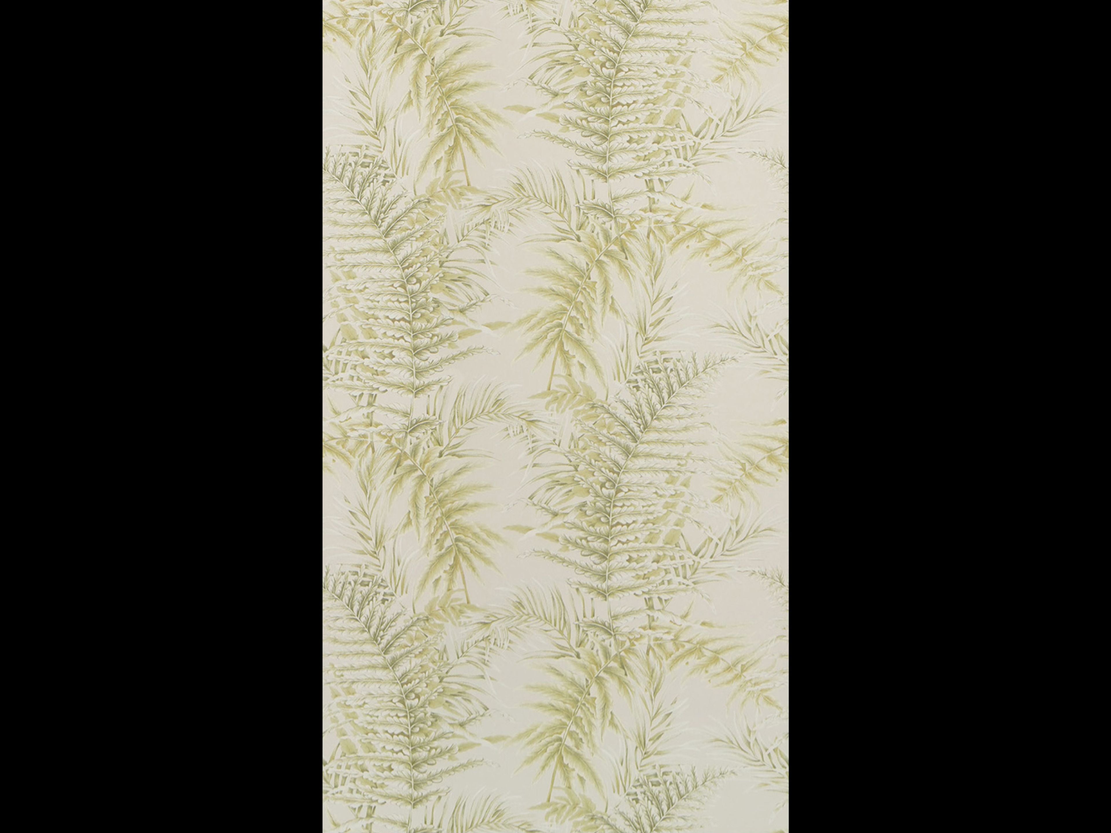 Jim Thompson Royal Fern Pistachio Cream Wallpaper Sample JT021086001