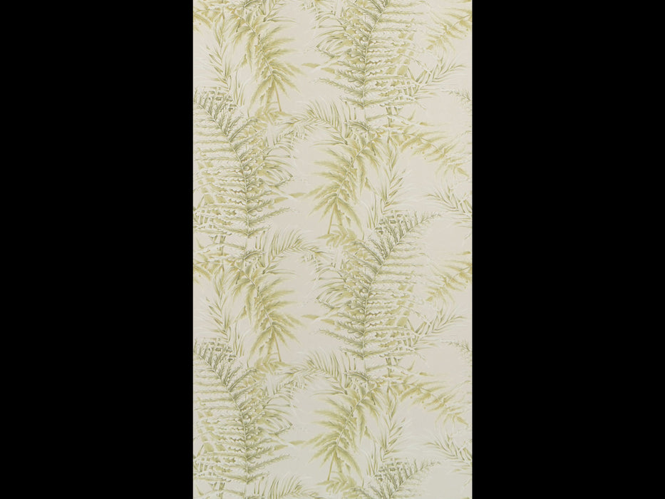Jim Thompson Royal Fern Pistachio Cream Wallpaper Sample JT021086001