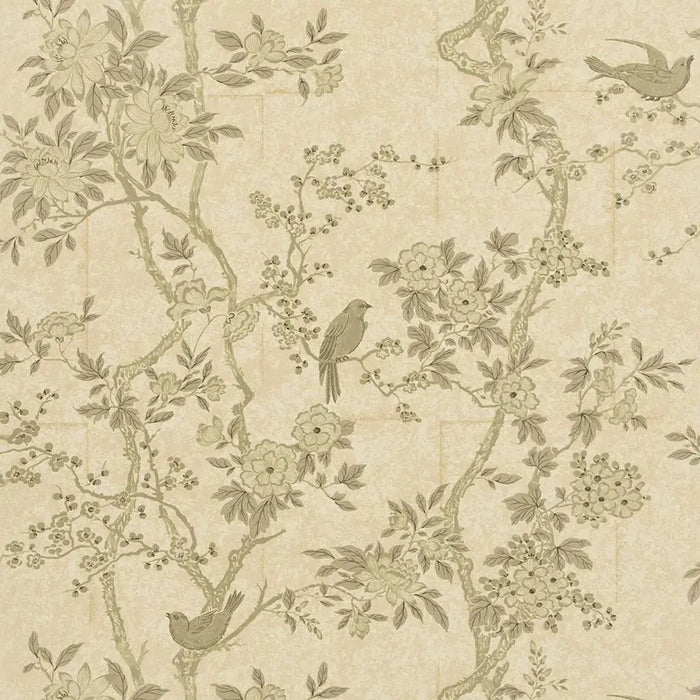 Ralph Lauren Marlowe Floral Mother Of Pearl Wallpaper Sample PRL048/06