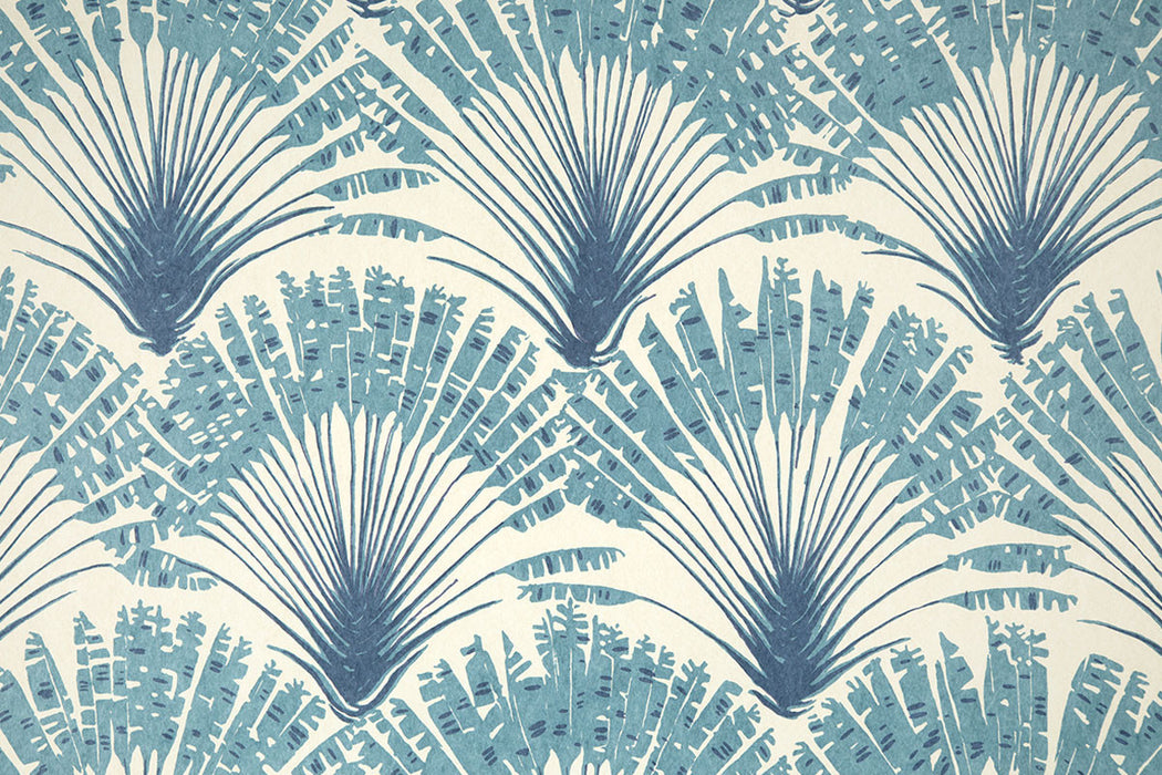 Christopher Farr Brisa Cobalt Wallpaper Sample