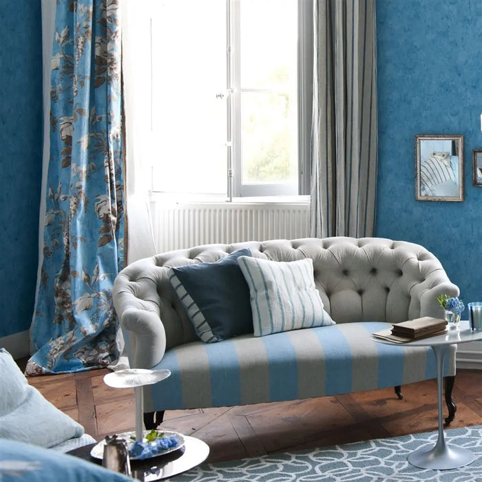 Designers Guild Brera Fino Indigo Fabric F1791-19
