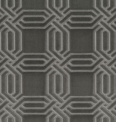 Brentano Interlock Cinders Fabric Sample 4232-06