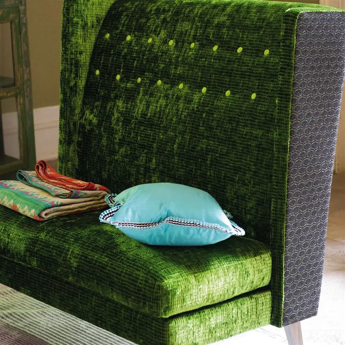 Designers Guild Giuliano Graphite Fabric Sample F1940-03