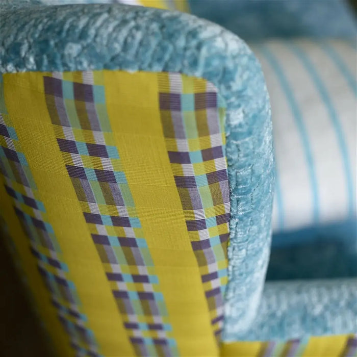 Designers Guild Sablouse Turquoise Fabric Sample F1904-03
