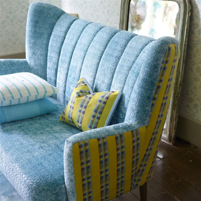 Designers Guild Sablouse Turquoise Fabric Sample F1904-03
