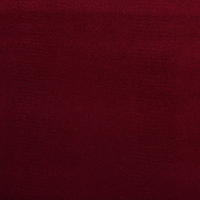 Schumacher Gainsborough Velvet Burgundy Fabric Sample 42718