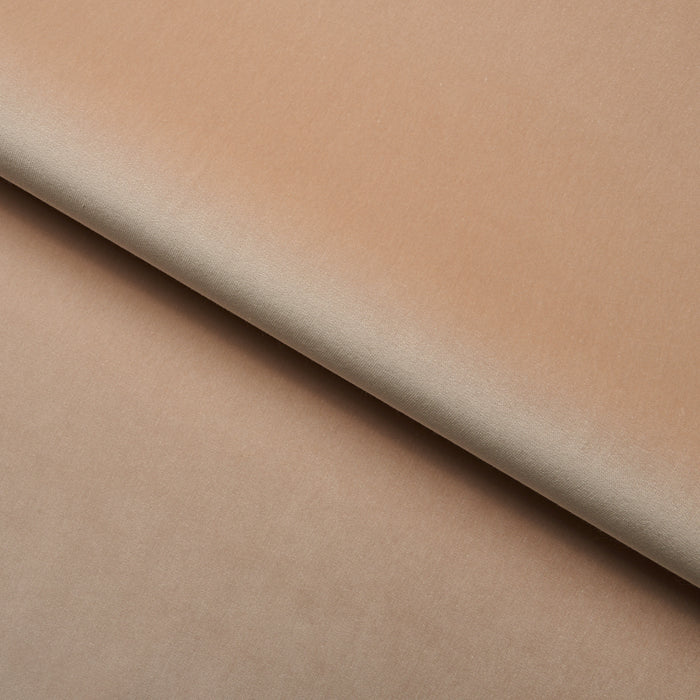 Schumacher Gainsborough Velvet Bone Fabric Sample 42780