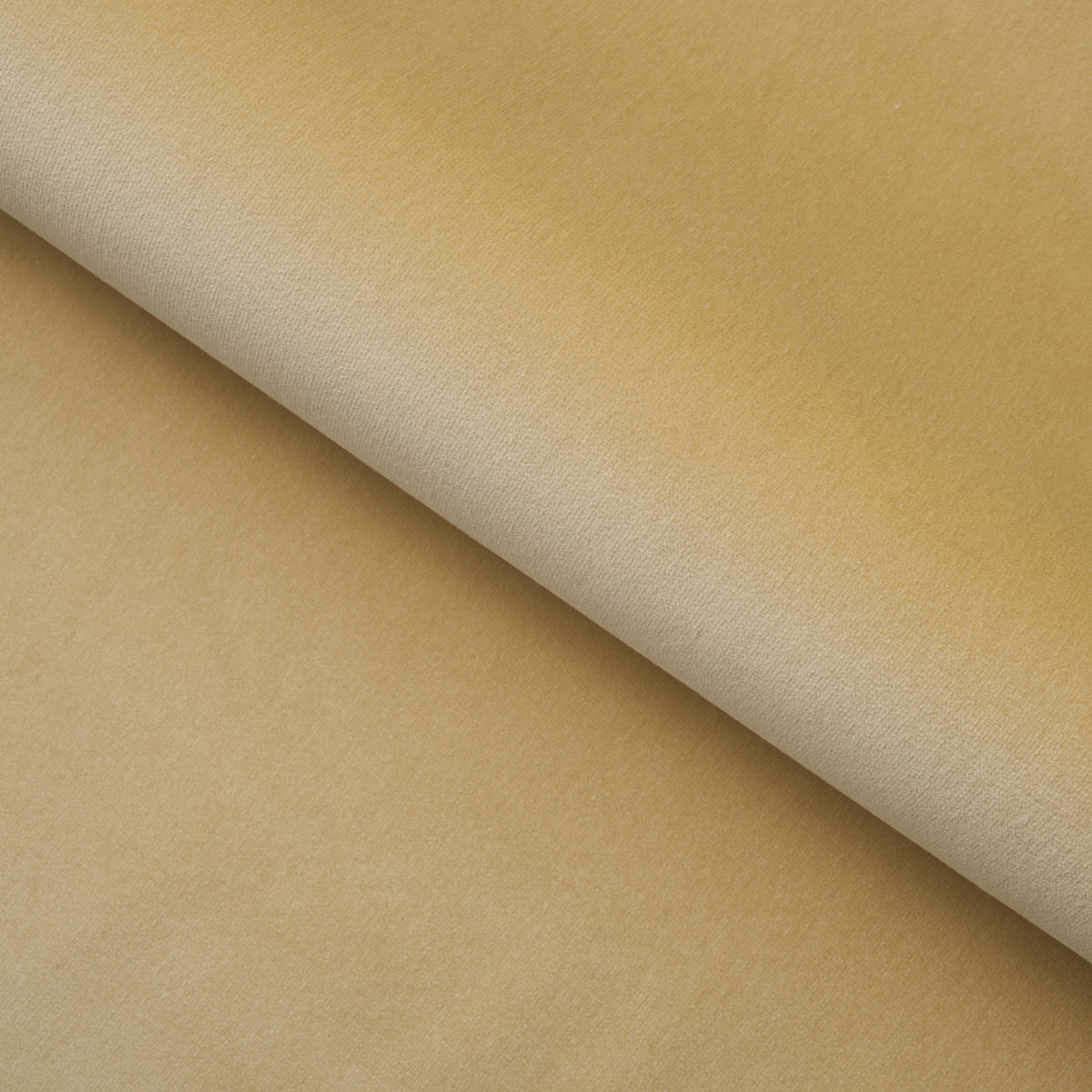 Schumacher Gainsborough Velvet Champagne Fabric Sample 42782