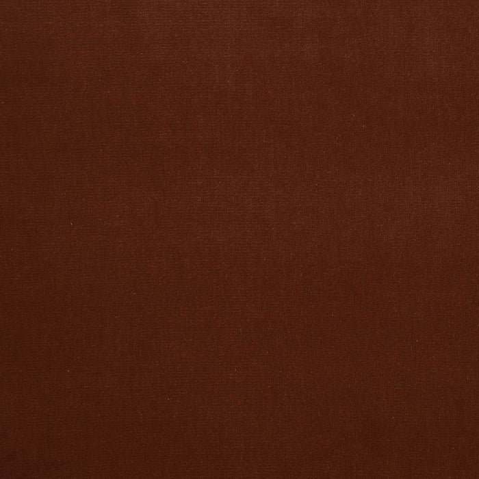 Schumacher Gainsborough Velvet Cinnamon Fabric Sample 42802