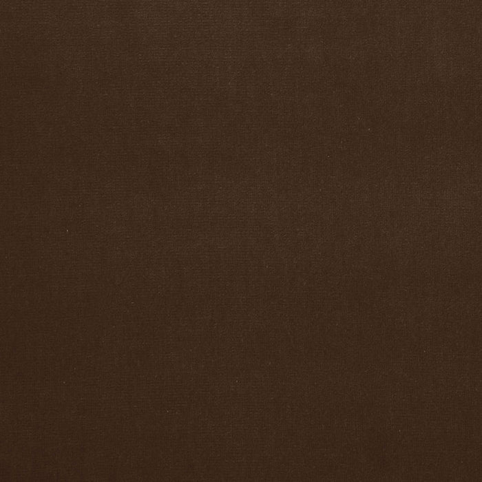 Schumacher Gainsborough Velvet Coffee Fabric Sample 42805
