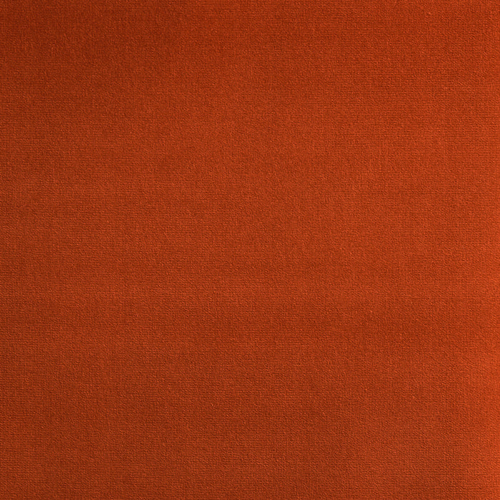 Schumacher Gainsborough Velvet Chinese Orange Fabric Sample 42847
