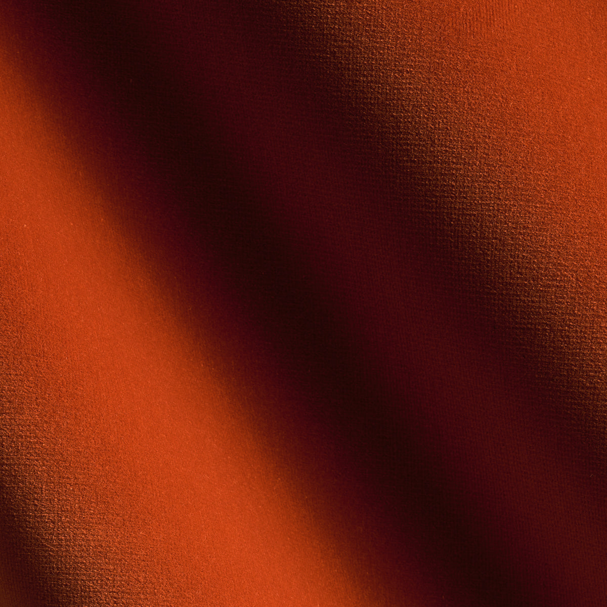 Schumacher Gainsborough Velvet Chinese Orange Fabric 42847