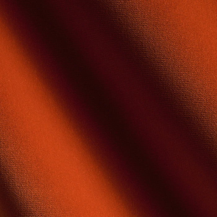 Schumacher Gainsborough Velvet Chinese Orange Fabric Sample 42847