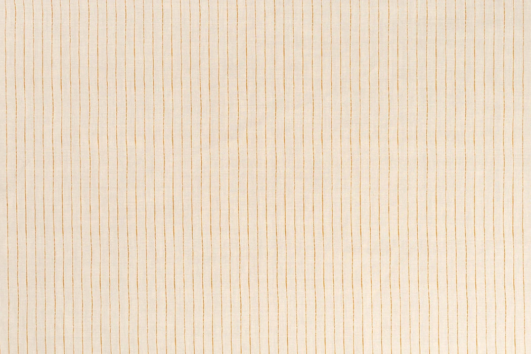 Christopher Farr Broken Stripe Honey Fabric Sample