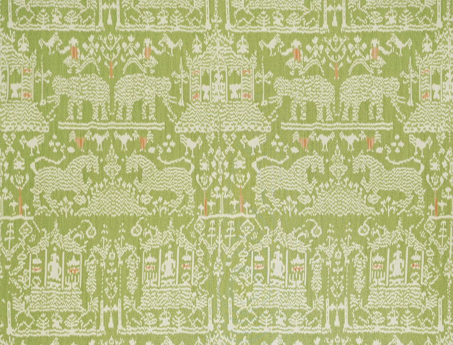Jim Thompson Saraburi Lettuce Green Fabric Sample JT013837003