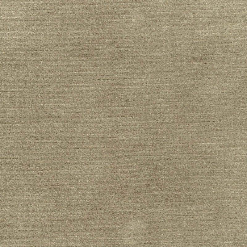 Schumacher Antique Linen Velvet Pebble Fabric Sample 43145