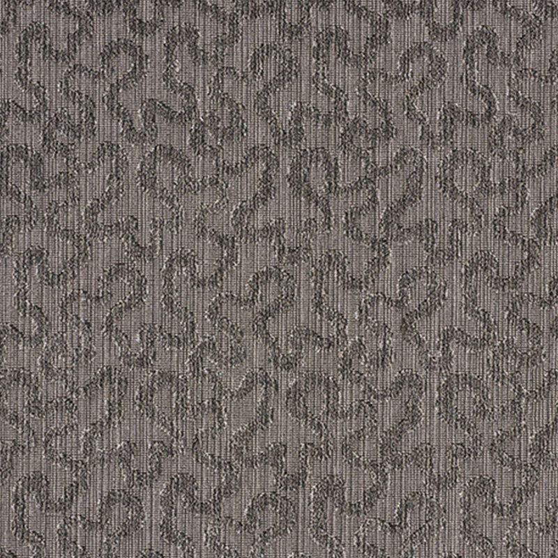 Schumacher Vermicelli Velvet Smoke Fabric Sample 43279