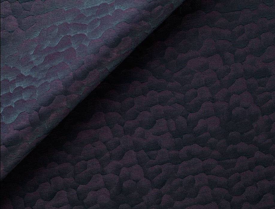 Jim Thompson Metallic Shell Aubergine Fabric Sample JT013474012